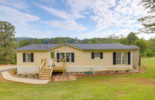 Asheville House | Deck with Mtn Views Family-Friendly Asheville Home!