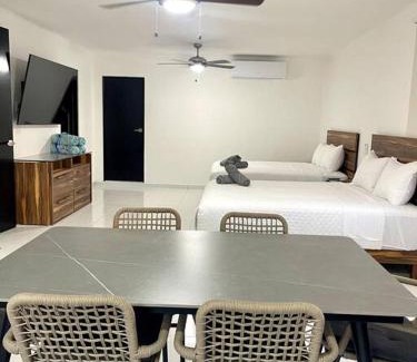 Downtown Cancun Apartment | Deco 6B Modern Studio Great Location