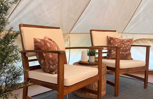 Miller Lake House | “Deer Crossing” Luxury Tent | Near Tobermory