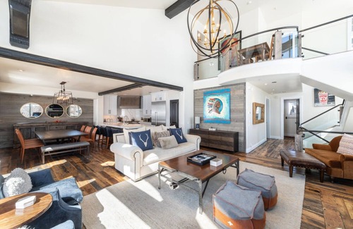 Empire Pass House | Deer Valley luxury mountainside escape, outdoor seating, private hot tub, walk to hiking trails