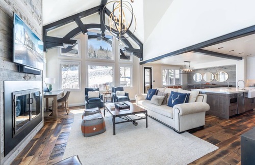 Empire Pass House | Deer Valley luxury mountainside escape, outdoor seating, private hot tub, walk to hiking trails