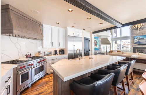 Empire Pass House | Deer Valley luxury mountainside escape, outdoor seating, private hot tub, walk to hiking trails