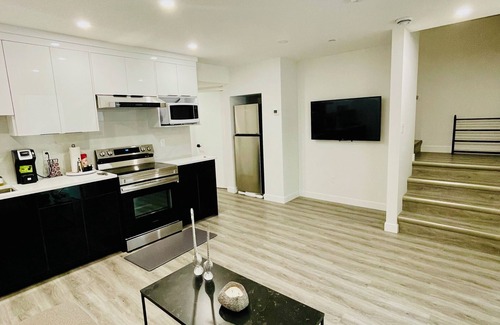 Calgary House | Delightful 2-bedroom New built with spa-like washroom and dedicated laundry.
