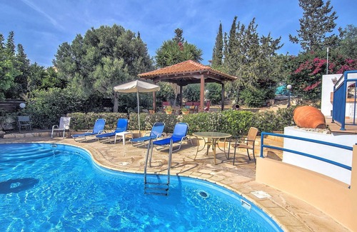 Pegeia Villa | Delightful Coral Bay Villa,Large Pool, Billiard,Wonderful Area,Villas for Groups