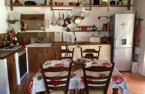 Sainte-Alauzie Cottage | Delightful single story stone cottage with stunning south face panoramic viewsn