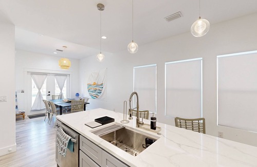 Foley House | Delightful Gulf Coast retreat with fireplace & sunny patio - near beaches & golf