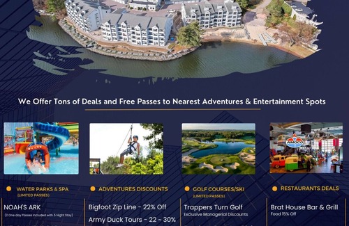 Lake Delton Condo | Dells Getaway At Tamarack Resort