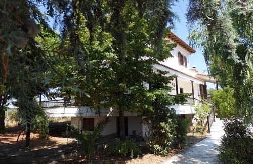 Thermaikos Villa | Deluxe 2-Families Villa 3' from the beach. 15Km from airport. Ideal for children