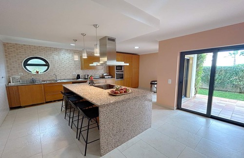 Porto de Mos House | Deluxe 3 Bedroom Villa w/Heated Pool, Walking distance to Beach, Wifi, A/C