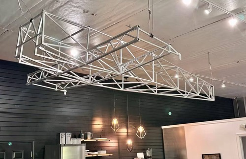 Maryville Apartment | Deluxe Aircraft Hangar Mid-Mod Design Next to Smoky Mountains!