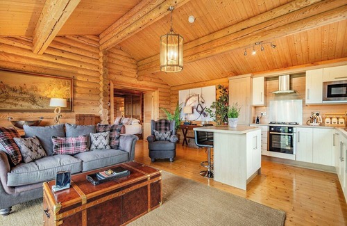 Constable Burton Ski Chalet | Deluxe and spacious lodge perfect for a romantic retreat.