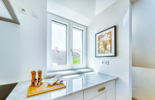 Krems an der Donau Apartment | Deluxe Apartment with Balcony, Parking and Elevator in the City Centre