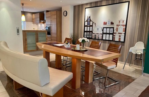 Beckingen Apartment | Deluxe apartment with terrace - JUNIPRO Apartments Haustadt