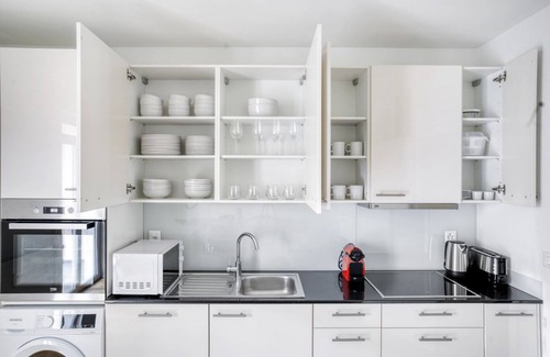 Basel Apartment | Deluxe Bachletten 3 Room w/Storage, nr Train Station, by Blueground