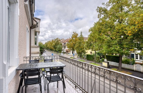 Basel Apartment | Deluxe Bachletten 3 Room w/Storage, nr Train Station, by Blueground