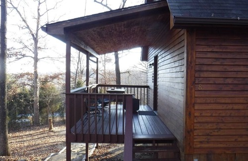 Eckerty Cabin | Deluxe Cabin 8 with JACUZZI TUB. Located on Patoka Lake in Southern Indiana