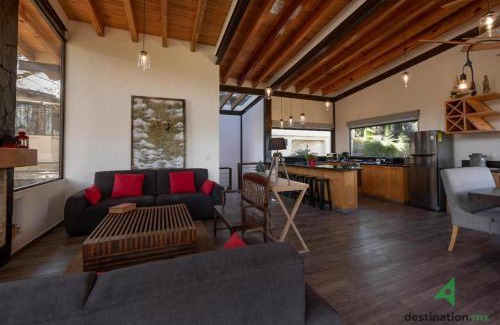 Otumba Apartment | Deluxe Cabin Located in the Woods with Private Jacuzzi - Valle 2