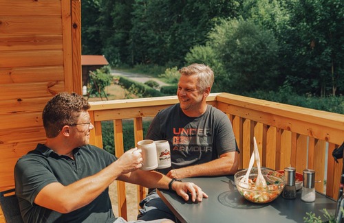 Wilhelmsthal Apartment | Deluxe Chalet (18sqm) with hot tub and terrace for up to 3 people
