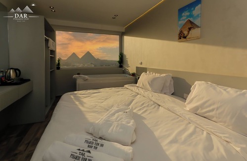 Al Haram Cabin | Deluxe Double or Twin Room with Mountain View