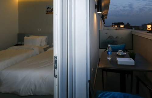 Al Haram Cabin | Deluxe Double or Twin Room with Balcony Mountain View