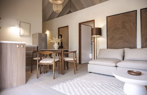 Sabana Westpunt House | Deluxe honeymoon bungalow with private pool @ Botanique Dive Resort