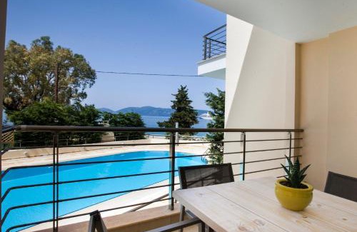 Karavomylos Villa | Deluxe Kefalonia Apartment Apartment Amaryllis 1 Bedroom Outdoor Pool Karavomilos