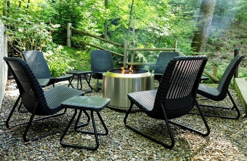 Loudonville House | Deluxe Mohican Home w/Game Room, Pizza Oven, River View, Fire Pit! Sleeps 10