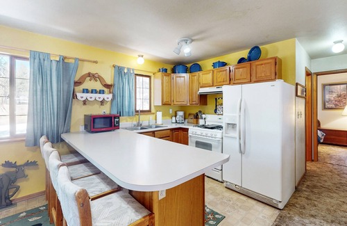 Westcliffe House | Deluxe mountain cabin with scenic views, woodstove, W/D, & grill - dog friendly