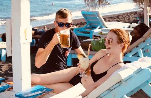 Perivolos Resort | Deluxe Studio On The Beach