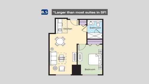 Lower Nob Hill Hotel | Deluxe Union Square Suites