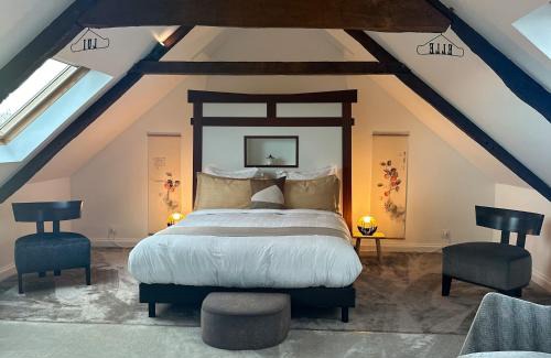 Yvias Bed & Breakfast | Demeure du Porzou, chambres d'hôtes de charme dans demeure d'exception, parc paysager, spa, massages, proche Paimpol, classé 4 épis