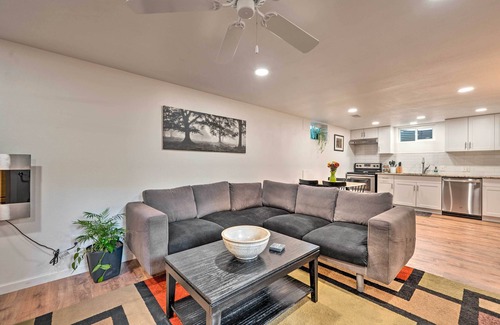 Club Crest House | Denver Area Duplex w/Patio: Walk to Park!