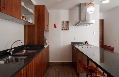 Contadero Apartment | Depa,amueblado,equipado,terraza, gym,seg, jardín