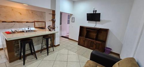 San Antonio de la Cal Apartment | Depa Púrpura Caracol
