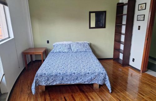 Narvarte Poniente House | Departamento habitación doble, camas matrimoniales 1er piso Narvarte