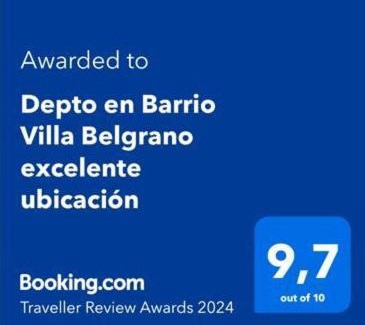 Arguello Apartment | Depto 23 en Barrio Villa Belgrano excelente ubicación