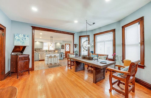 De Pue House | DePue Vacation Rental < 1 Mi to the Lake!