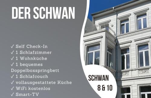 Dueren Apartment | Der Schwan 8 & 10 - zentral- stilvoll