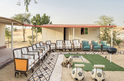 Dubai Festival City RV Rental | Desert camp for Romantic night stay and desert party
