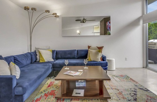 Desert Hot Springs House | Desert Dream: Pool, Spa, Fire Pit, BBQ, Balcony!