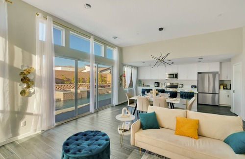 Desert Hot Springs House | Desert Dream, Pool/Spa, Jr Pickleball court with Game Room
