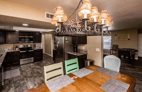 Lake Havasu City House | Desert Dreaming Pool Fire Pit Game Room