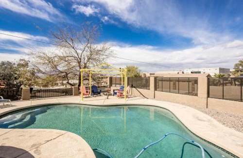Lake Havasu City House | Desert Dreaming Pool Fire Pit Game Room