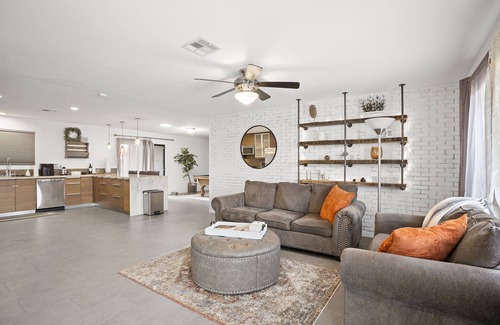 Melrose Paradise House | Desert Oasis with a Private Pool and 2 secluded, outdoor entertainment spaces.