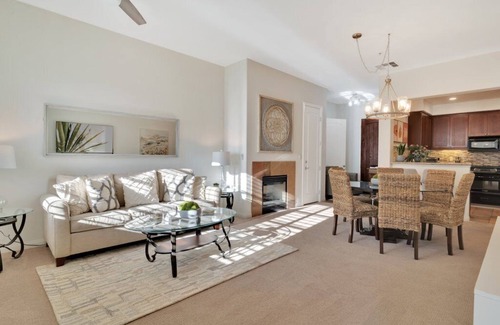 La Quinta Condo | Desert Paradise : 2 Bedroom Condo Steps to Main Pool with Views!