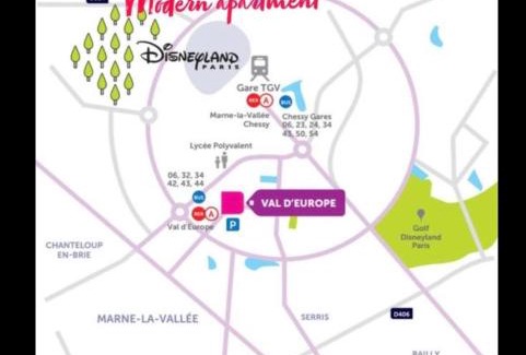 Chessy Apartment | Design Apartment Disneyland Paris