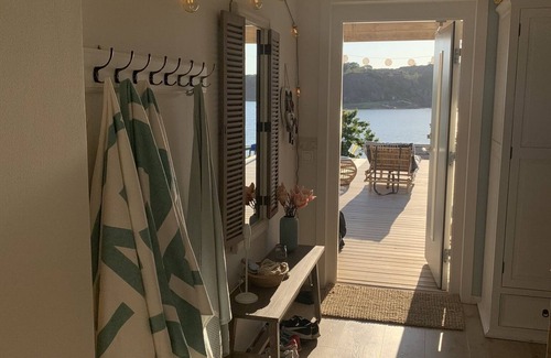 Ellos House | Design beach house with beautiful sea view, lounge terrace and jacuzzi