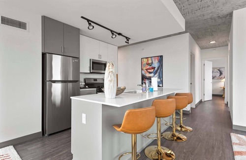 West Loop Apartment | Design + Views in Fulton Market | The Frame