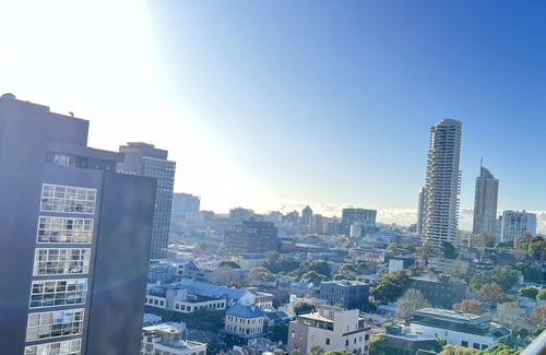 Darlinghurst Apartment | Designed Sydney Hyde Park City Studio with Balcony