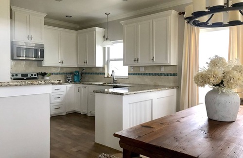 Pointe San Luis House | Designer Beach Retreat -water views-Walk2Sand -Family & Dog Friendly